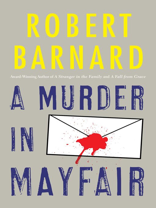 Title details for A Murder in Mayfair by Robert Barnard - Wait list